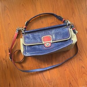 Coach Legacy Willis Colorblock Satchel